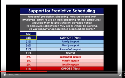 Press release: Leaked video shows majority of Chamber members support predictable schedules